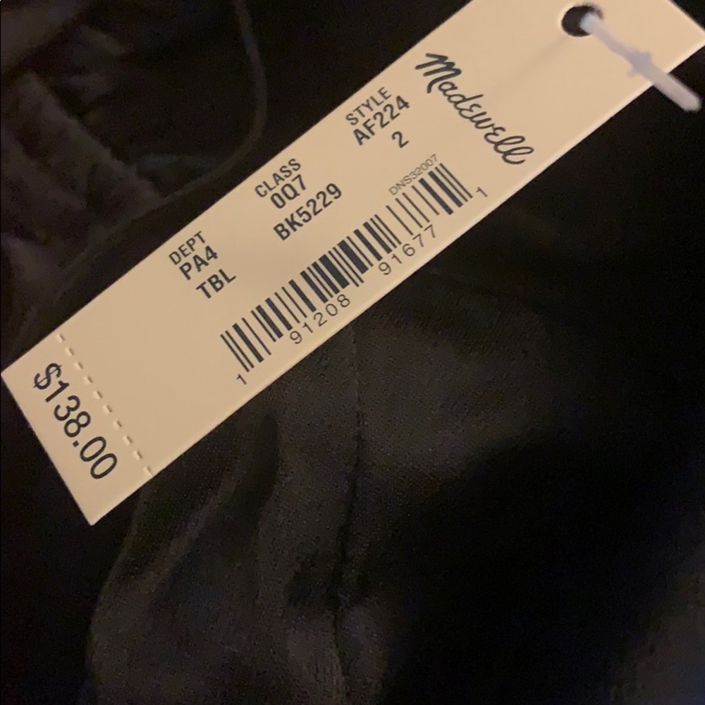 Madewell Open Back Satin Jumpsuit - Picture 4 of 4